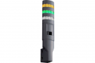 LED signalizační maják LD6A-3WZQB-YGW, zvukový alarm