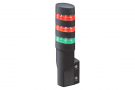 LED signalizační maják LD6A-3DQB-RRG
