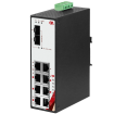 Průmyslový Ethernet switch 8 portový PTU-0802-2C